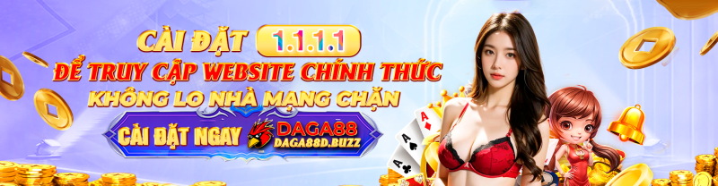 Cài đặt 1.1.1.1 để truy cập website chính thức