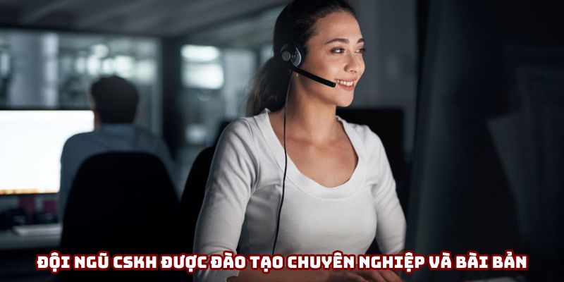 Đội ngũ CSKH sẵn sàng hỗ trợ và giải đáp mọi thắc mắc của hội viên Đội ngũ CSKH sẵn sàng hỗ trợ và giải đáp mọi thắc mắc của hội viên